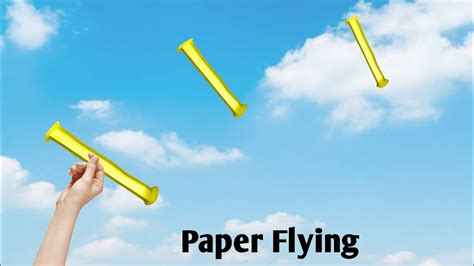 Paper Flying Easy Crafts For Kids Easy Kids Crafts Easy Paper