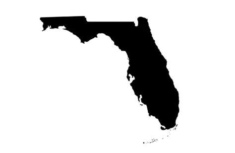 Map Of Florida — Stock Vector © Rbiedermann 37225705
