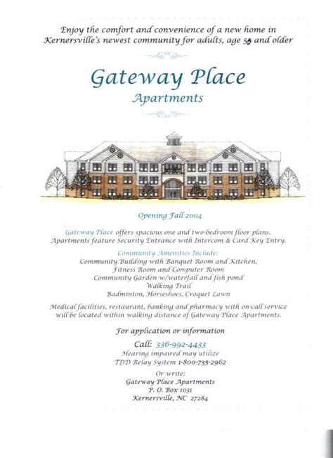 Gateway Place Apartments Kernersville Nc