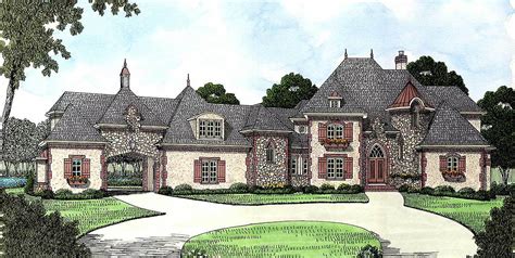French Country Estate Home Plan 9323el Architectural Designs
