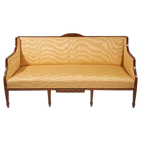 19th Century Chippendale Mahogany Camelback Sofa At 1stdibs