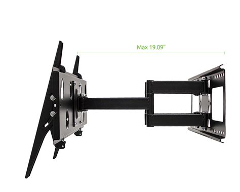 Dual Arm Full Motion Wall Mount Bracket For Samsung Un55h6350 55 Inch