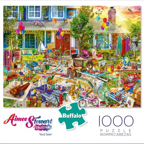 Buffalo Games Aimee Stewart Yard Sale 1000 Piece Jigsaw Puzzle