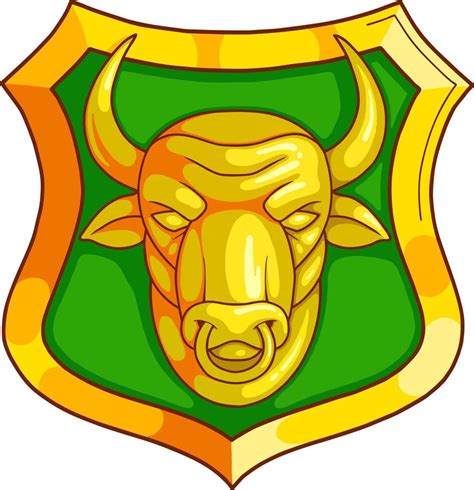 Stock Bull Emblem 8257921 Vector Art At Vecteezy
