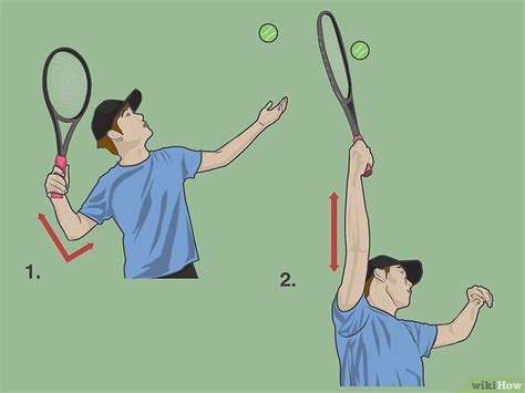 3 Formas De Hacer Un Saque Plano En Tenis Wikihow