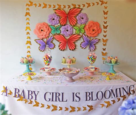 Spring Baby Shower A Baby Girl Is Blooming Catch My Party