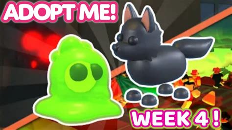 Werewolf And Slime Week 4 Adopt Me Halloween 🐺💀 Adoptme