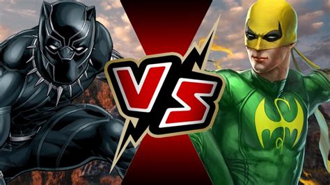 Black Panther Vs Iron Fist Battle Arena Youtube