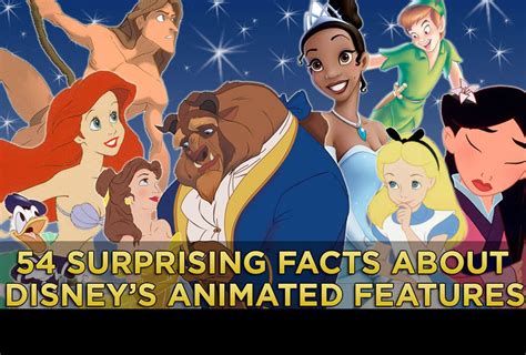 54 Surprising Facts About Disney S Animated Features Disney Facts Disney Animated Movies