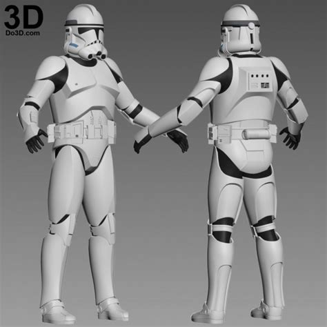 3d Printable Model Clone Trooper Phase 2 Star Wars Full