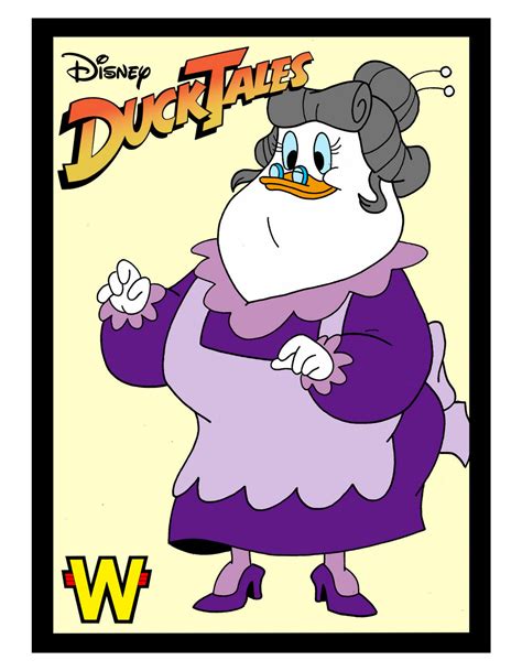 1987 Mrs Beakley From Classic Duck Tales By Donandron On Deviantart