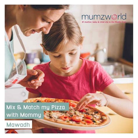 Mix And Match My Pizza With Mommy
