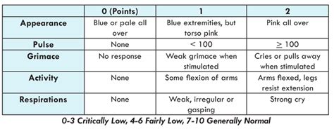 Develop Your Version Of The Apgar Score
