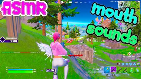 ASMR Gaming Fortnite Solo Relaxing Mouth Controller Sounds YouTube