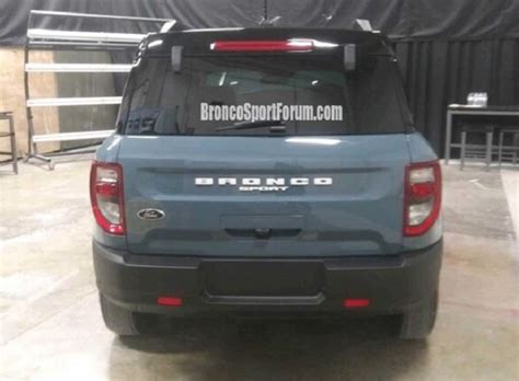 2022 Ford Bronco Sport Baby Bronco First Photos Release Date And
