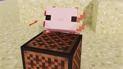 Wholesome Axolotl Minecraft Animation Youtube