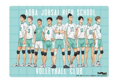 Aoba Johsai Team Members Names Photos Shown May Differ From The Final