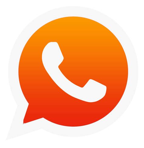 Whatsapp Logo Orange