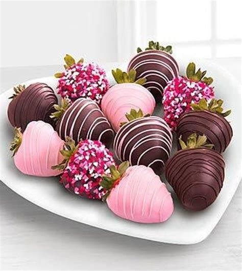 Valentines Day Chocolate Dipped Strawberries Receita Dia Dos