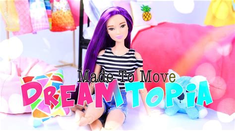 Diy Custom Doll Made To Move Barbie Dreamtopia Dolls Youtube