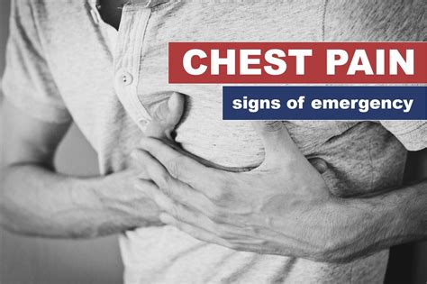 Chest Pain Causes And Signs Of Emergency