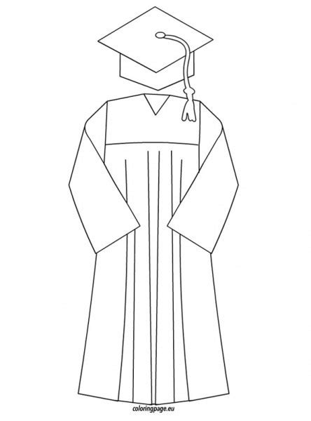 Graduation Gown Drawing At Explore Collection Of