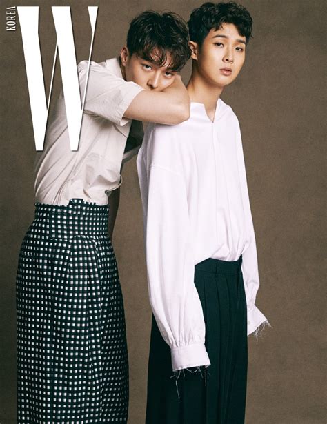 Jang Ki Yong And Choi Woo Shik W Magazine March Issue ‘17 Korean