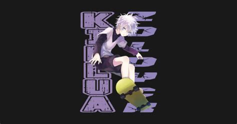 Killua Zoldyck Skateboard Style Hunter X Hunter Anime Art Hunter X