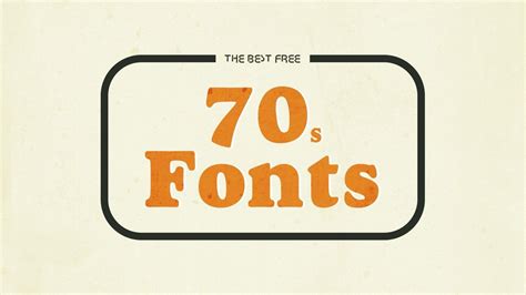 The 12 Best Free 70s Fonts Free 70s Fonts Retro Typography Retro