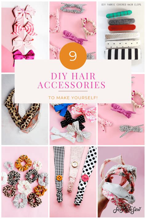 9 Hair Accessories To Sew See Kate Sew