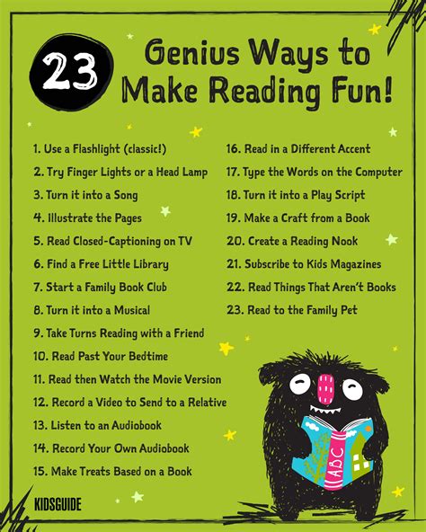 23 Genius Ways To Make Reading Fun For Kids Kidsguide Kidsguide