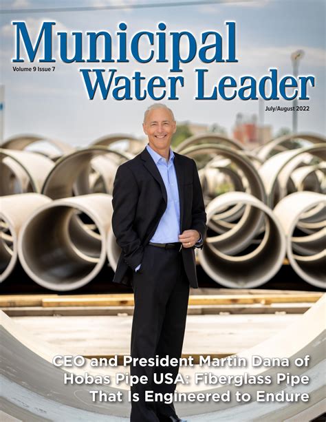 Municipal Water Leader Julyaugust 2022 By Water Strategies Issuu