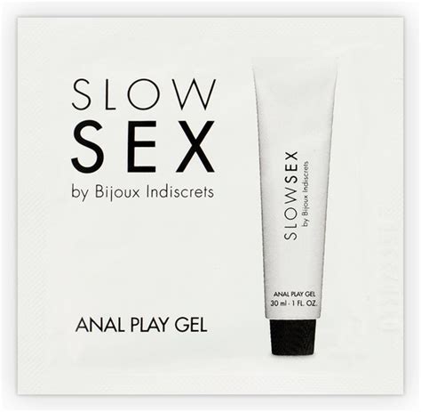 Slow Sex Slow Sex Anal Play Gel Single Dose