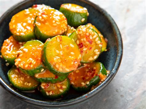 If you would like to make any corrections or additions to this page, or if. Korean Marinated Cucumber Banchan (Oi Muchim) | Recipe in ...