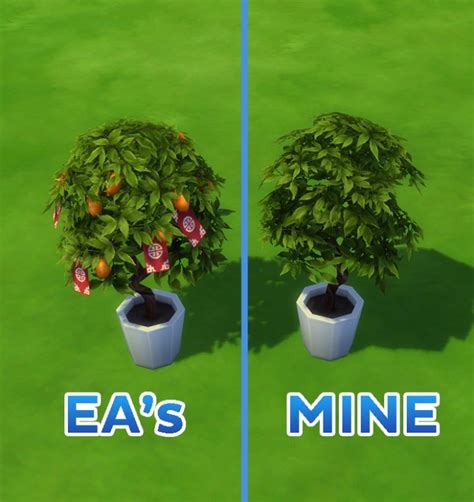 Harvested Citrus Tree By Simsi45 At Mod The Sims Sims 4 Updates
