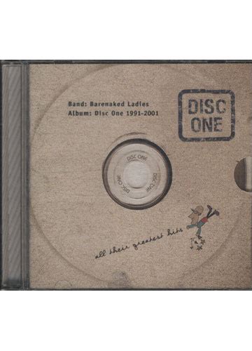 Sebo Do Messias Cd Barenaked Ladies Disc One All Their Greatest Hits 1991 2001 Importado