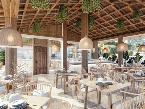 Beach Bar Design For Pyramisa Beach Resort On Behance