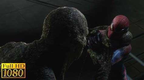 The Amazing Spiderman 2012 Spiderman Vs Lizard Final Fight Scene 1080p Full Hd Youtube