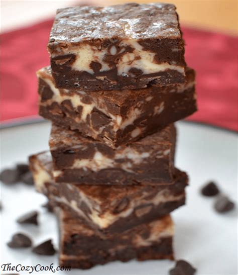 Chocolate Chip Cheesecake Brownies The Cozy Cook
