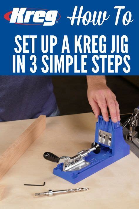 Set Up A Pocket Hole Jig K4 In Three Simple Steps Artofit