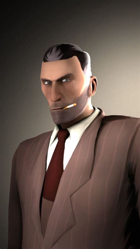 Portrait Of A Spy Portrait Team Fortress 2 Team Fortress