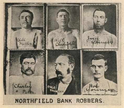 Six Members Of The James Younger Gang Photograph By Everett