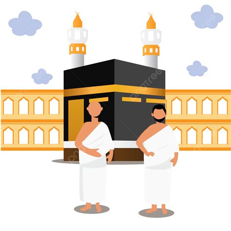 รูปภาพประกอบการออกแบบการแสวงบุญอิสลาม Png ศาสนา มุสลิม อธิษฐานภาพ
