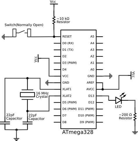 Arduino Breadboard Circuit Diagram Circuit Diagram
