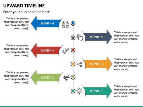Upward Timeline In 2020 Timeline Ppt Timeline Templates