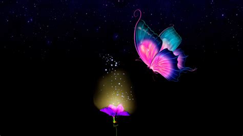 Glowing Butterfly Backiee