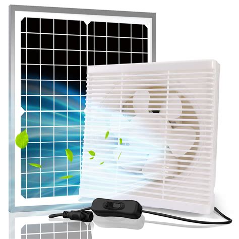 Sun Energise Solar Powered Exhaust Fan Pro 25w Waterproof Solar Panel