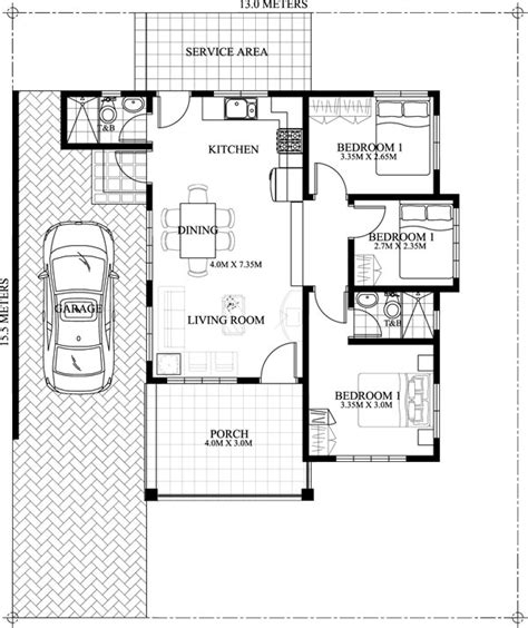 Small House Floor Plan Jerica Pinoy Eplans Modern House Designs