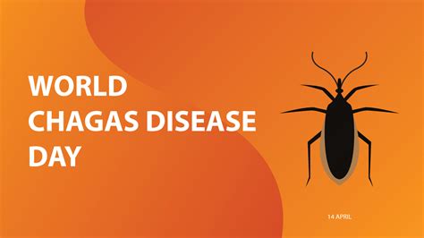 D A Mundial De La Enfermedad De Chagas Ilustraci N Vectorial
