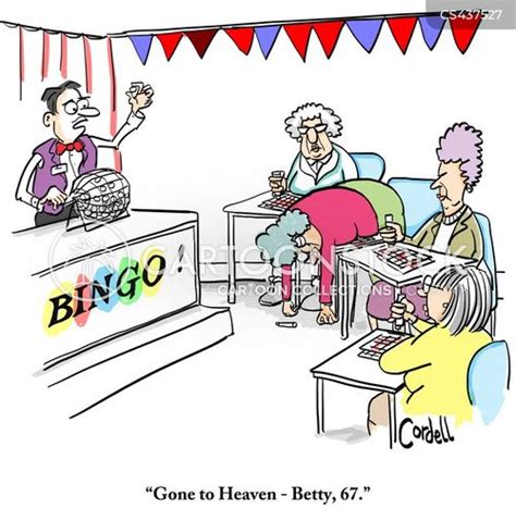Bingo Caller Cartoons And Comics Funny Pictures From Cartoonstock